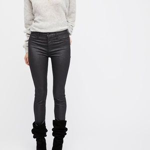 Free People Glitter Skinnies